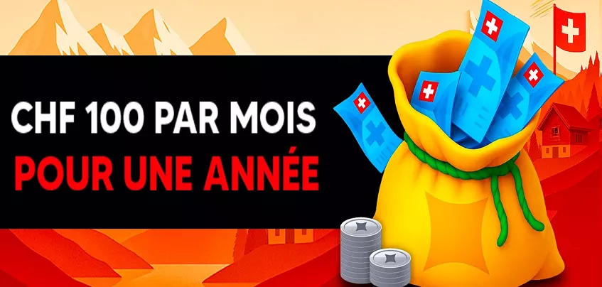 Swiss4win : décrochez 1’200 CHF en cash réel pendant un an