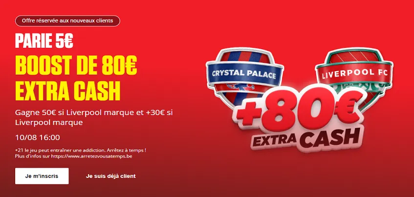 Ladbrokes Sport : gagne jusqu’à 80€ avec l’offre spéciale nouveaux joueurs