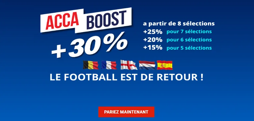 Magic Betting Sport : le football revient et l’Acca Boost fait grimper les gains