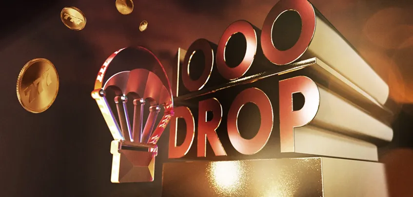 Casino777 : promotion Thousand Drop, 1.000 € à gagner chaque mardi