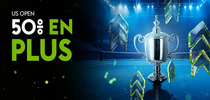 Bet777 : 50 % de gains en plus et Coin Boost spécial US Open
