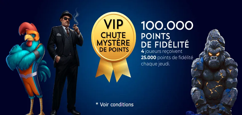 Magic Betting Casino : découvrez la VIP Chute Mystère hebdo
