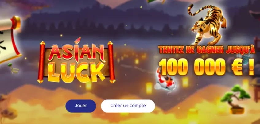Asian Luck : le nouveau jeu Illiko plein de chance