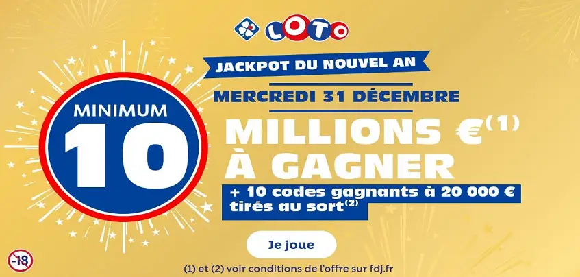 Bien finir l’année, et si le LOTO du Nouvel An changeait tout?