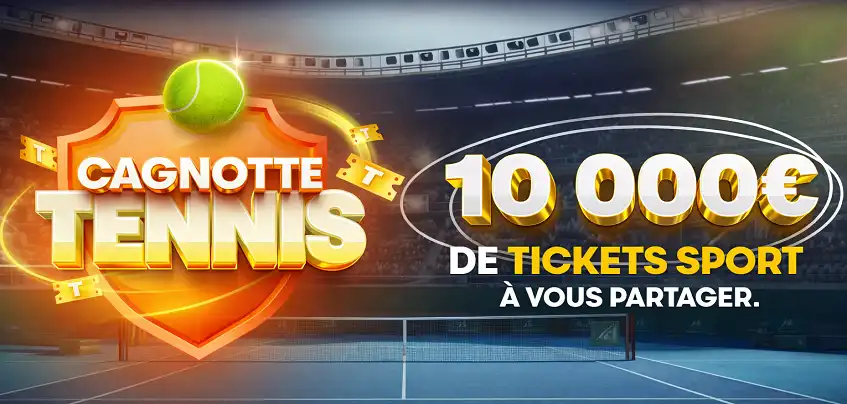 Cagnotte de 10.000€ sur l'Open d'Australie