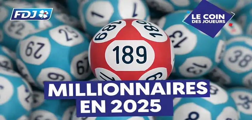189 millionnaires loterie en un an, une année record