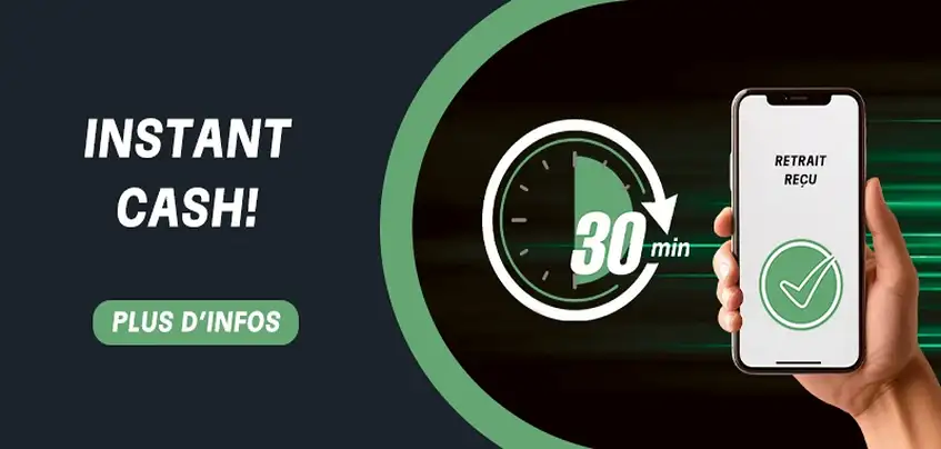 Les retraits instantanés sur les casinos belges