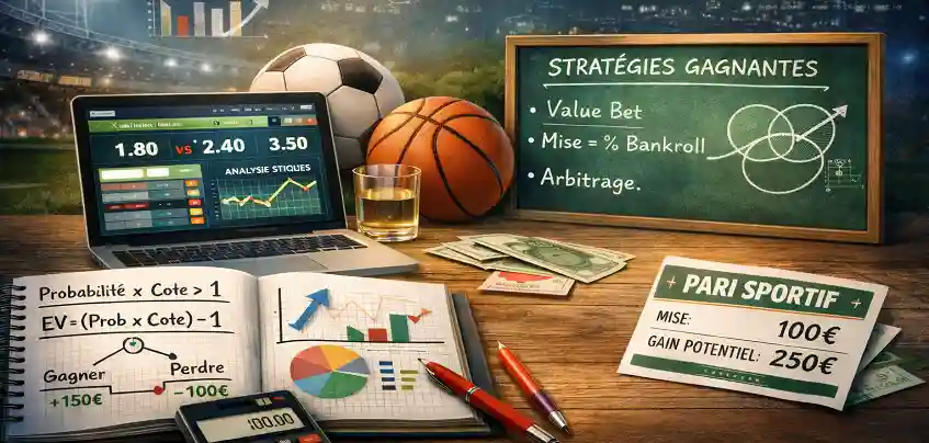 Méthode mathématiques pour gagner aux paris sportifs