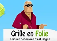 Grille en folie