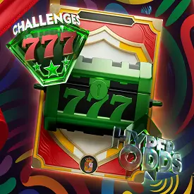 Visuel Bet777 Challenges 777 avec machine à sous 777 et Hyper Odds