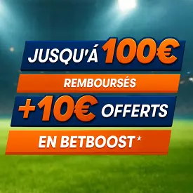 Offre de bienvenue Betsson avec 100€ remboursés et 10€ offerts en BetBoost