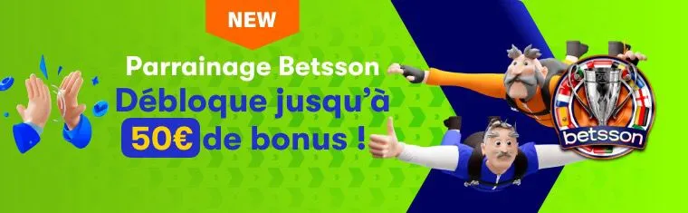 Découvrez le parrainage sur Betsson