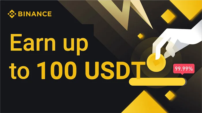 100 USDT offerts sur Binance