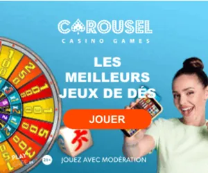 S'inscrire sur Carousel Casino