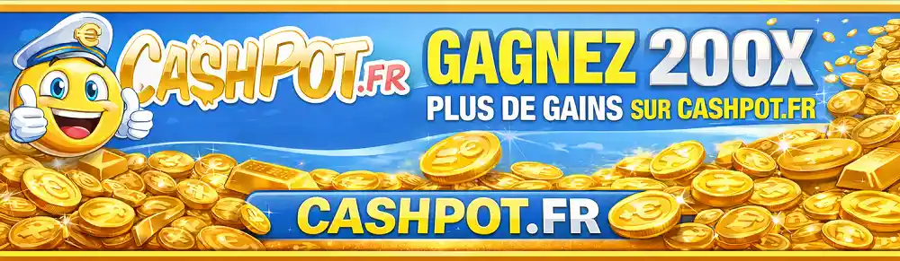 Visuel du site de jeux Cashpot.fr