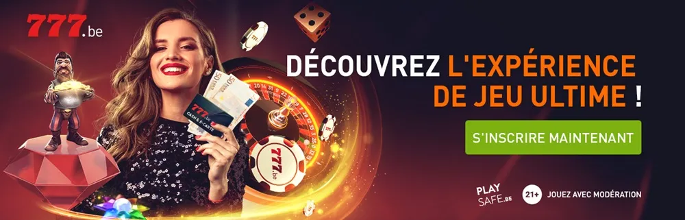 Inscrivez-vous sur casino 777