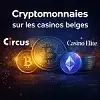 Les cryptomonnaies acceptées sur les casinos belges