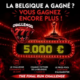 Visuel Casino777 The Final Run Challenge avec prize-pool de 5.000 €