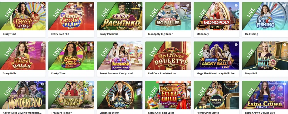 Jeux télévisés - casino en ligne