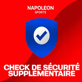 Napoleon Sports Belgique : contrôle de sécurité supplémentaire pour vérifier le compte bancaire lors des retraits