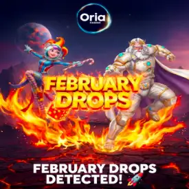 Oria Casino February Drops avec gains instantanés, personnages fantasy et promo Pragmatic Play