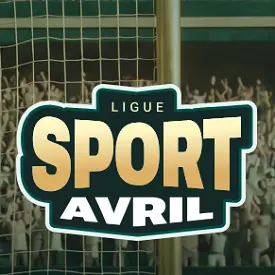 Visuel Ligue Sport Avril de PMU Play Sport pour le concours de pronostics football gratuit chaque semaine