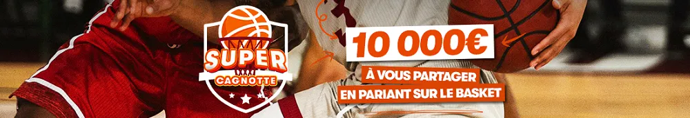 PMU Sport lance la Super Cagnotte Euro avec 10 000€ de freebets à partager en pariant sur l’EuroBasket