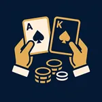 Image représentant le poker avec un as et un roi en main