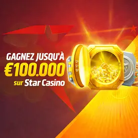 Promotion Star Casino avec coffre-fort doré et jackpot jusqu’à 100.000 €