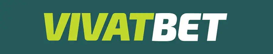 Logo Vivatbet vert et blanc du site de paris sportifs en ligne