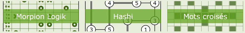 Image représentant les 3 jeux disponibles sur Xeeldy