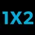 Logo officiel éditeur de jeux de casino 1X2 Gaming