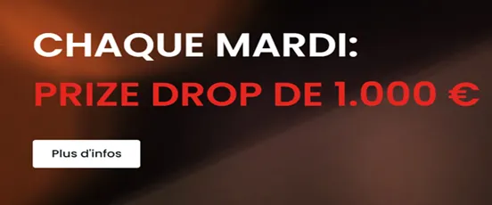 Promotion Casino777 Thousand Drop chaque mardi avec 1.000 € de prix à gagner sur les jeux live de Pragmatic Play