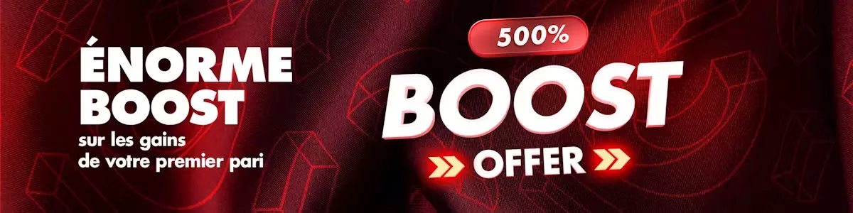 Boost sur votre premier pari offert avec Circus.be