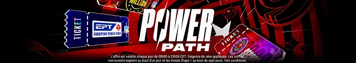 Tickets gratuits Pokerstars