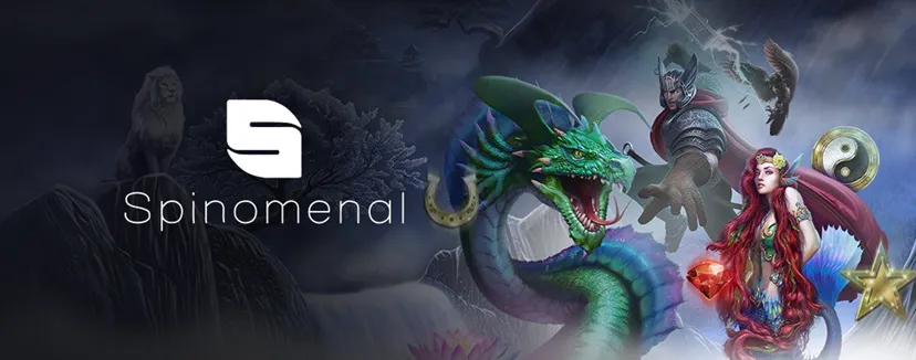 Spinomenal, éditeur de jeux de casino en ligne, avec héros, dragon et univers fantastiques immersifs