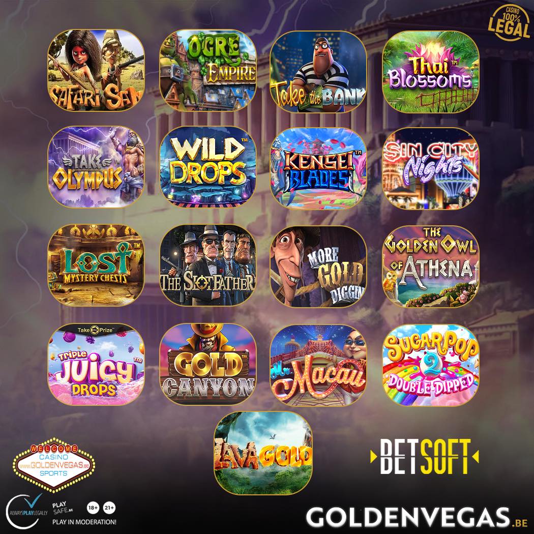 Nouveaux jeux sur Golden Vegas
